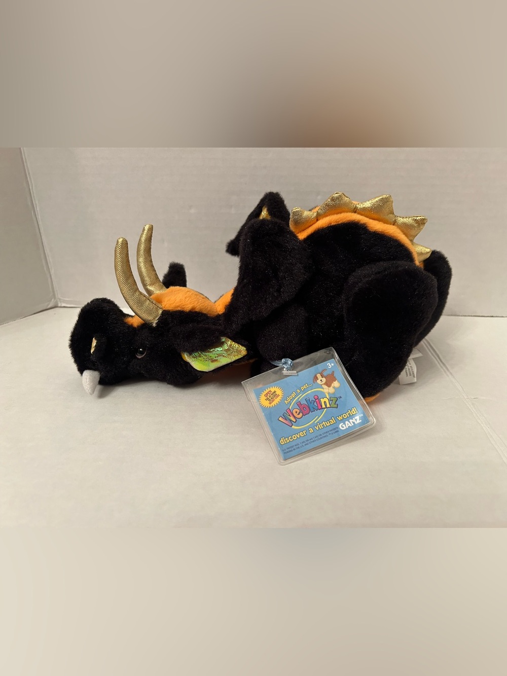 Ganz Webkinz Lava Dragon with tags